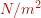 N/m^2