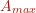 A_{max}