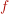 f